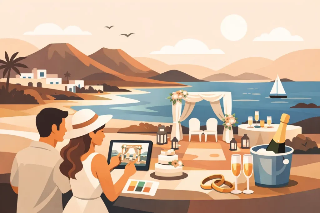Cómo organizar boda boutique en Lanzarote