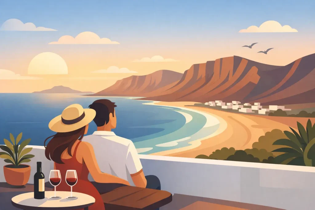 Escapada romántica con vistas a Famara