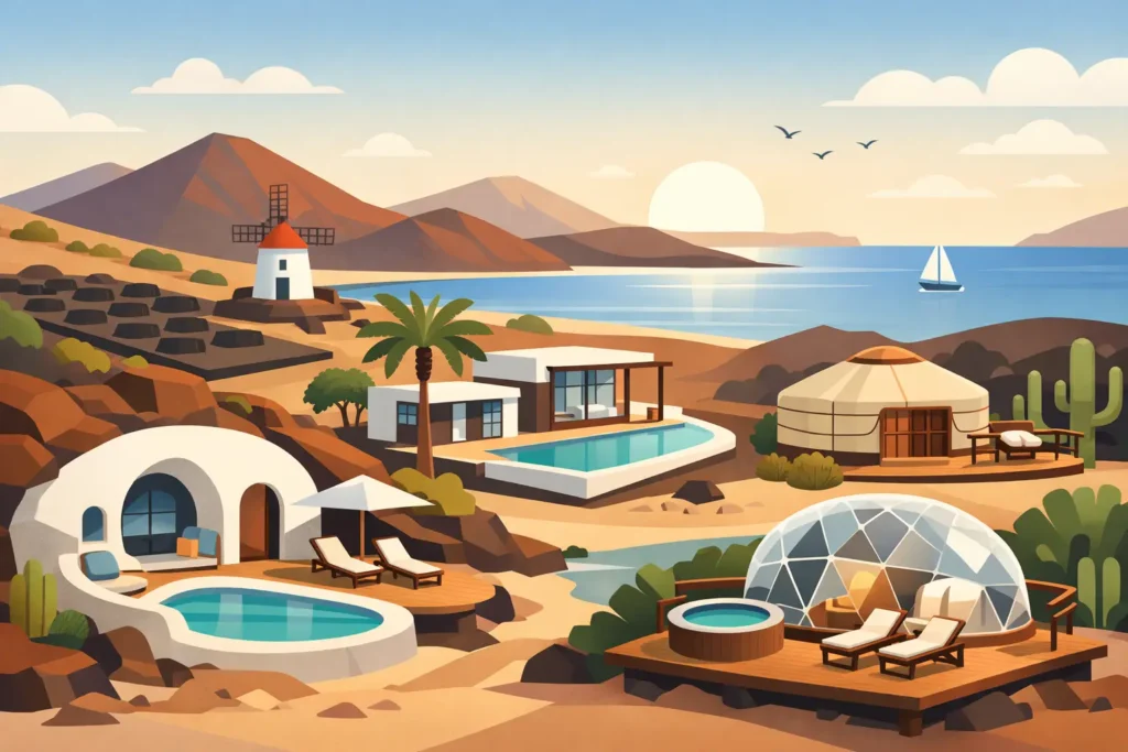 Mejores alojamientos singulares en Lanzarote